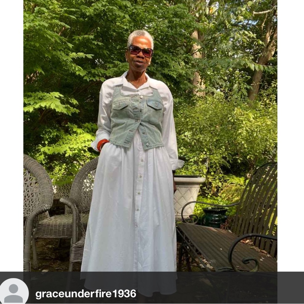 Universal Thread Cinch-Waist Maxi Shirtdress Size… - image 5